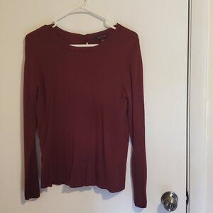 Ann Taylor button-down-the-back sweater